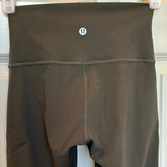 Lululemon wunder under high rise tight 28” size 2 NWOT dark olive green - Picture 1 of 7